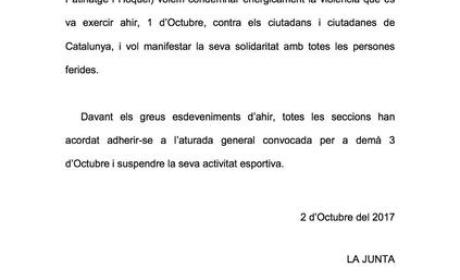 REBUIG A LA VIOLÈNCIA