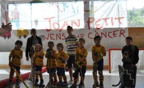El CP Sant Ramon present al Torneig Joan Petit "nens amb càncer"