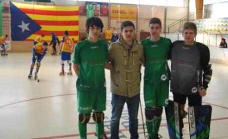 3 jugadors del Club i el seu entrenador seleccionats per jugar amb la Selecció de la Veguería Penedès