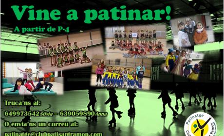 Els més petits també patinen... 