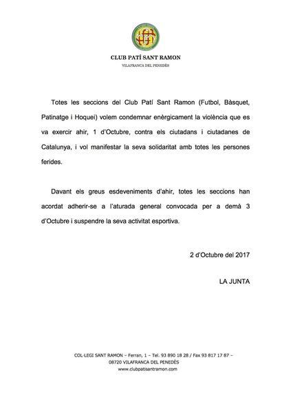 REBUIG A LA VIOLÈNCIA