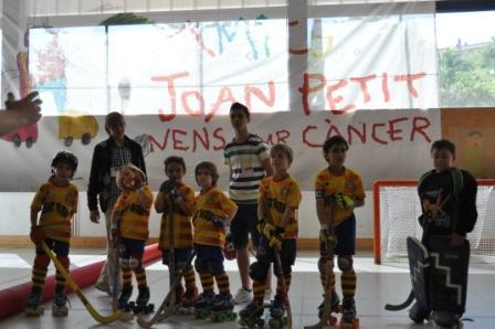 El CP Sant Ramon present al Torneig Joan Petit "nens amb càncer"