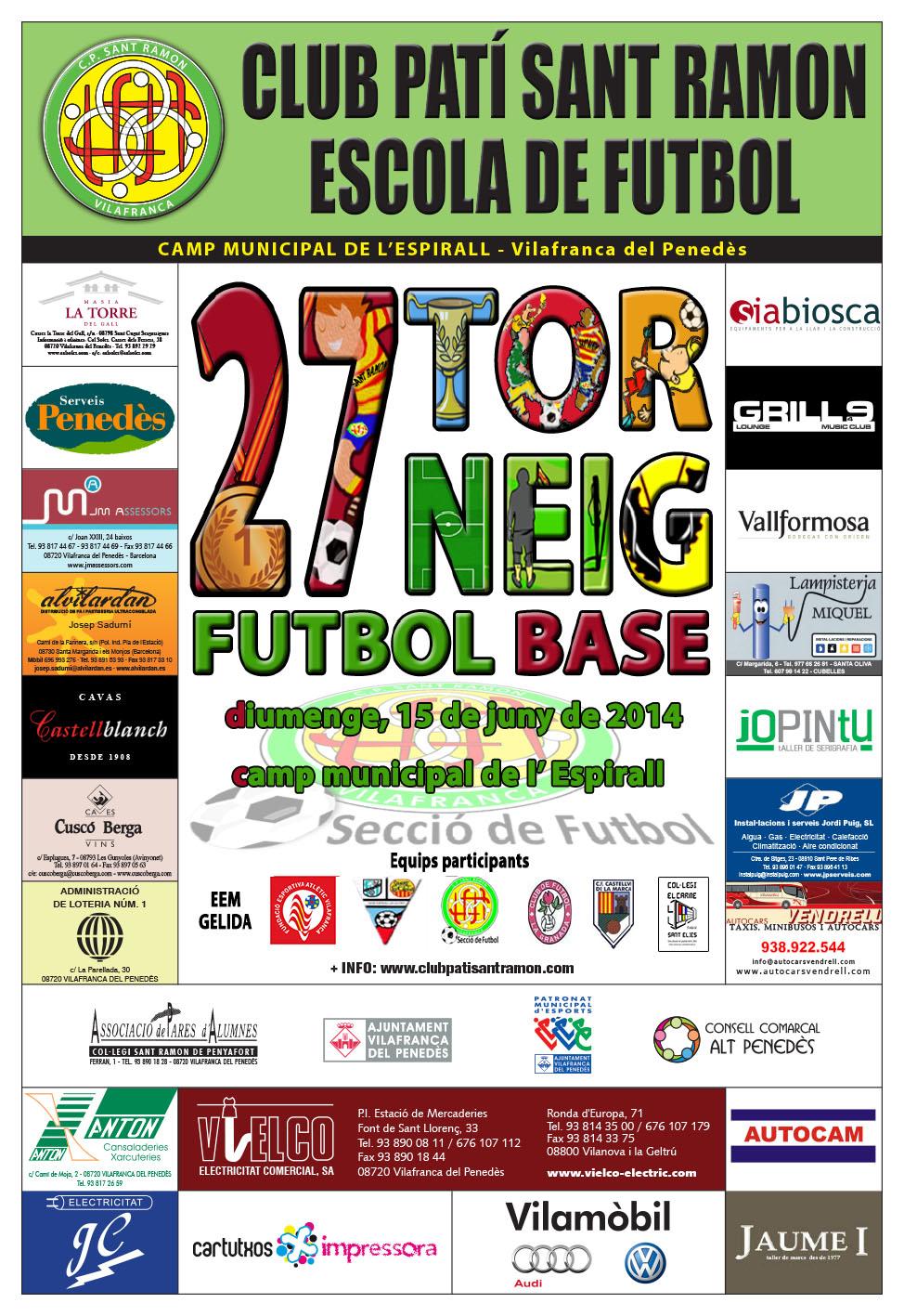 27è Torneig Futbol Base 2014