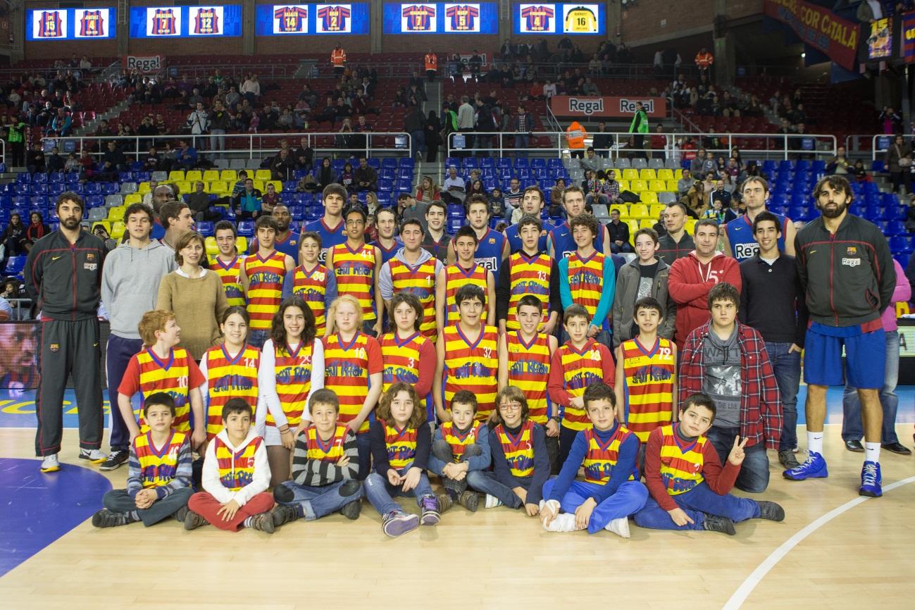 Sortida de Bàsquet al Palau Blaugrana