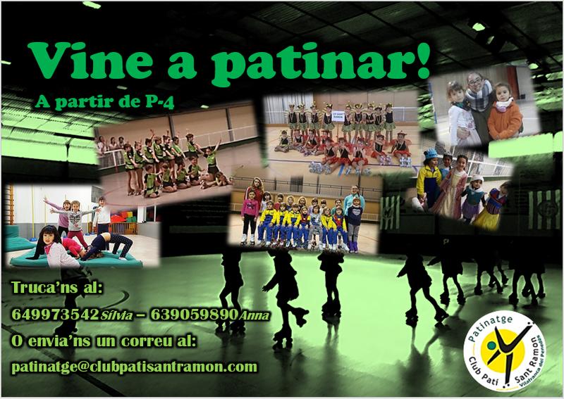 Els més petits també patinen... 